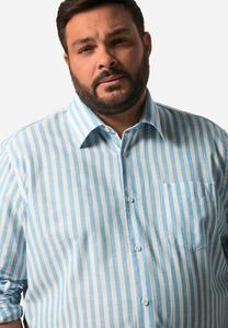 Рубашка LANGARM STREIFEN KENTKRAGEN COMFORT FIT BOSTON PARK, светло-голубой