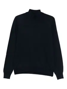 Свитер с длинными рукавами и воротником-стойкой (водолазка) Tagliatore, черный