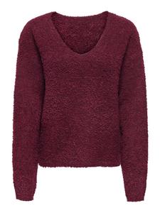 Свитер 'JDYBitten' в цвете Wine Red