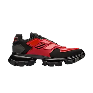 Кроссовки Prada Cloudbust Thunder Knit Sneaker Scarlet, красный