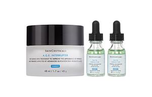 SKINCEUTICALS XIULIKE AGE Cream+Color Correction Serum Skincare Sets Acne-Fighting Tightening Hydrating 48ml+15ml*2
