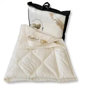 Летнее одеяло из органической мериносовой шерсти, уютное время, органическое и органическое земледелие, 135x200 см Meivita