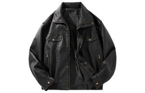 Кожаная куртка унисекс CREAZIONI LA FANTASIA E MOBILE, серая