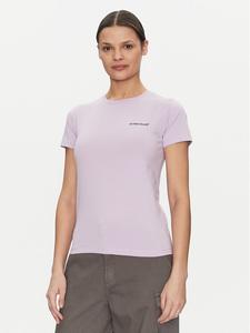 Облегающая футболка W4YI02 J1314 Guess Jeans, фиолетовый