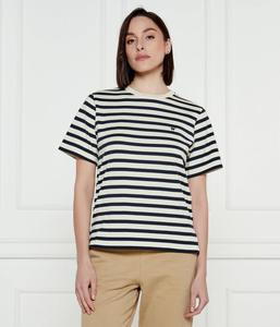 Футболка женская Weekend Maxmara в полоску, синий/белый