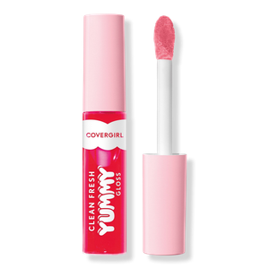 Чистый, свежий, восхитительный блеск для губ CoverGirl, My Strawbooty (sheer deep pink tint)