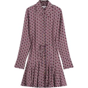 Женское платье с длинными рукавами Tommy Hilfiger, мультиколор print