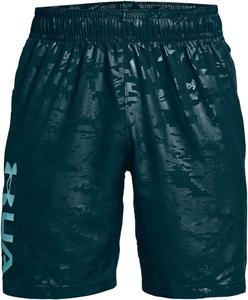 Under Armour мужские шорты Woven Emboss, Dark Cyan (463)/Cosmos