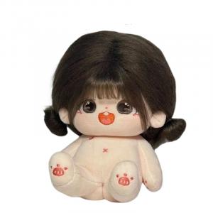 Вязаная шерстяная плюшевая кукла высотой 20 см Happy Fish