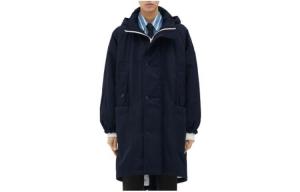 Пальто-парка мужское темно-синее Bottega Veneta, синий