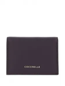 Кошелёк с логотипом Coccinelle, фиолетовый