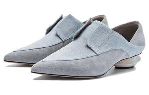 NINE WEST Женские повседневные туфли на каблуке 3,5 см в джинсовом синем цвете, цвет Denim Blue