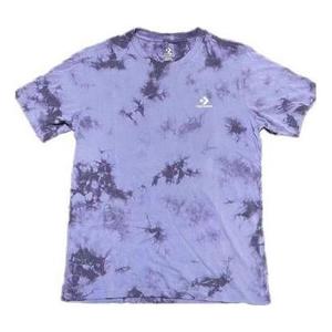 Футболка go-to star chevron washed standard fit t-shirt 'purple' Converse, фиолетовый