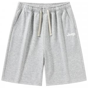 Повседневные шорты Unisex Thin Jeep, светло-серый