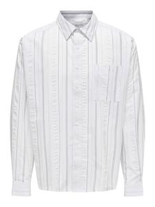 Рубашка ONLY & SONS, ярко-белый