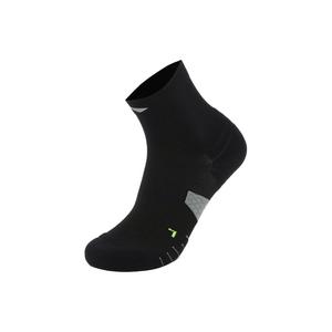 LiNing Running Collection Носки для бега Mid Calf Унисекс Черные, 1 пара (Черный)