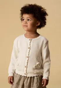 Кардиган прямого кроя Lil' Atelier, Coconut Milk