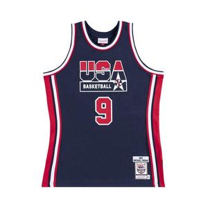 Джерси Mitchell & Ness Team Michael Jordan USA Jersey, Blue