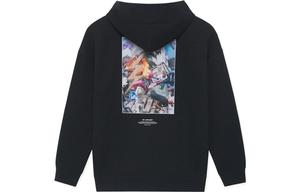 Свитшот Wade Collection унисекс черный Lining, черный