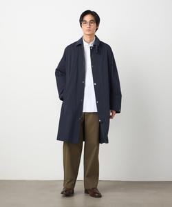 Тренч из хлопка и нейлона с эластичной тканью Comme Ca Ism, цвет Navy