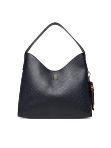 Сумка Th Icon Shoulder Bag Mono AW0AW18141 Tommy Hilfiger, синий