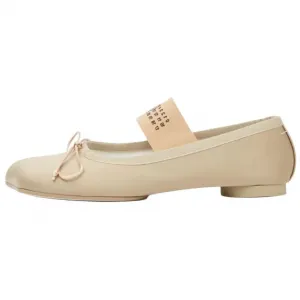 Анатомические балетки с квадратным носком для женщин MM6 Maison Margiela, Beige