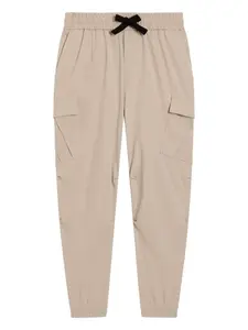 Брюки с нашивкой-логотипом Dolce & Gabbana Kids, нейтральный