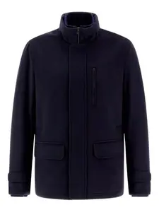 Бомбер на молнии Herno, черный