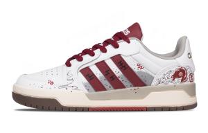 Adidas Neo Кроссовки Entrap Cloud Sprint из синтетической кожи, износостойкие, низкие, для скейтбординга, унисекс, белый с красными элементами