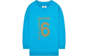 Свитшот женский синий Mm6 Maison Margiela