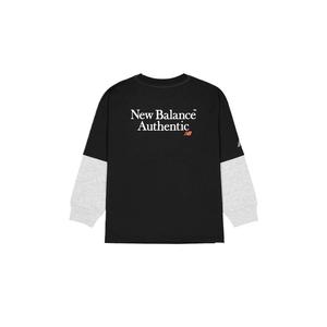 New Balance Спортивная футболка Black для детей 3-7 лет