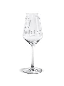 Бокал для белого вина, авокадо, вечеринка с надписью на прозрачном фоне Mr. & Mrs. Panda