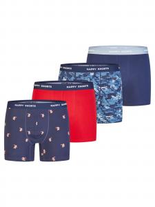 Happy Shorts Боксеры 'Christmas' в цвете Navy, Red