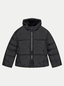 Пуховик стандартного кроя United Colors Of Benetton, черный