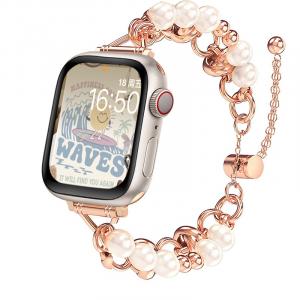 IBOANN Часы Strap Apple Compatibility Metal, Rose Gold