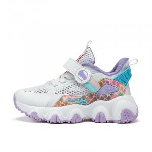 Детские беговые кроссовки Tide Runs для девочек, возраст 3-7 лет BIG WASP, фиолетовый