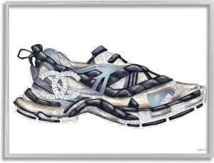 Кроссовки для бега Stupell Industries Glam Fashion Спортивные стильные No Brand