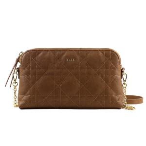 ELLE Сумка через плечо из спилка с искусственной кожей Regular Women's Brown/Black