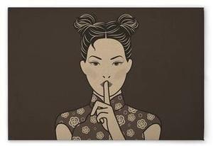 Картина на холсте A.S. Création Himari 2 цвет braungrau