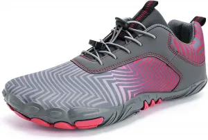 Мужские и женские обувь босиком, противоскользящие, быстро сохнущие, для пляжа, походов, водных видов спорта, наружные, для танцев, йоги, фитнеса DUAGL, розовый