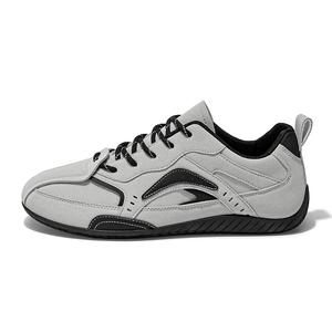 Bull charm Серые мужские повседневные туфли с противоскользящей подошвой и устойчивостью к истиранию, цвет Gray