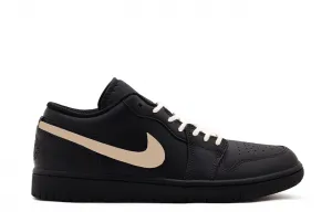 Jordan Air 1 Cushioning Slip Resistant Abrasion Resistant Low top Vintage баскетбольные кроссовки Unisex черные белые