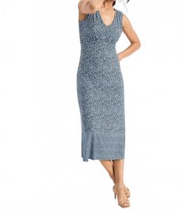 Платье Coastal Geo Ella в сине-многоцветном Nic + Zoe