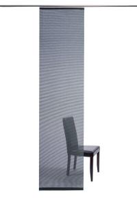 Панельная штора прозрачная 60/245 см, синий