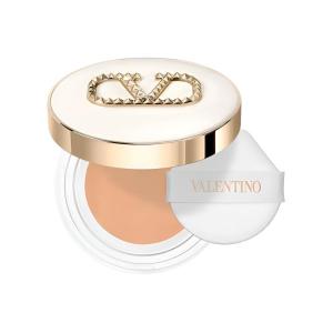 Valentino Люксовый светлый белый классический водяной сияющий эйр-кушон для сияющей кожи с длительной защитой от солнца 12г