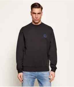 Свитшот We_Varsity regular fit Boss Orange, черный