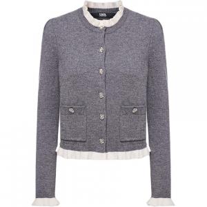 Свитер KARL LAGERFELD FW25 женский KARL LAGERFELD/Karl Lagerfeld Jeans, серый