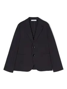 Однобортный блейзер Paolo Pecora Kids, синий