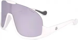 Солнцезащитные очки Moncler ML0230 21C WHITE 0/0/125 (унисекс), White/Grey Blue