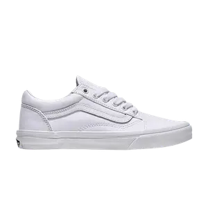Кроссовки Vans Old Skool Kids 'True White', белый